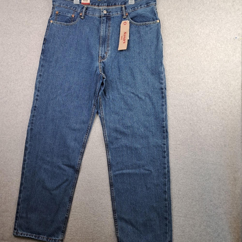 Levi's 550 Relaxed Fit Size 40x32 Men's Blue Jeans NWT